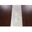 Tapis de couloir gris noué à la main de conception unique 2 pi 8 po x 10 pi 1 po New Age