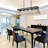 5 - Light Dimmable Kitchen Island Chandelier-712180134