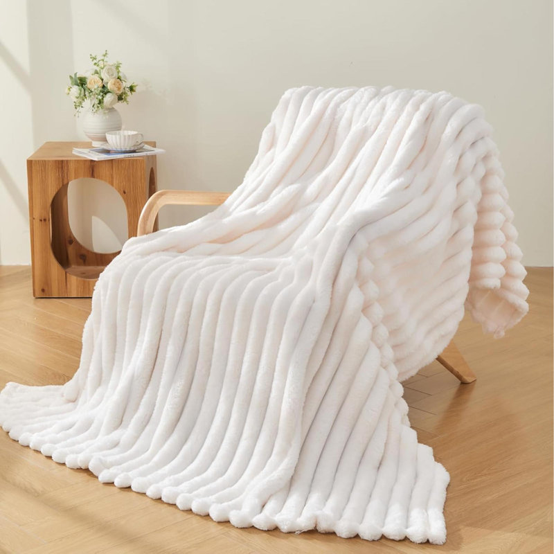 Machine Woven Heated Throw Blanket