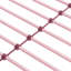 Lit superposé en métal rose simple sur simple
