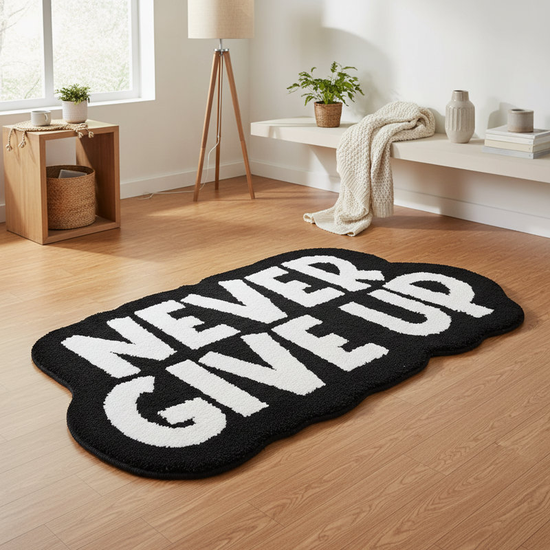 Tapis à motif graphique urbain 5 pi x 8 pi