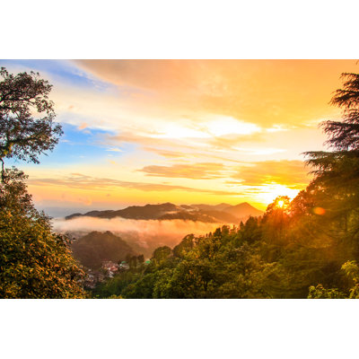 Day In Paradise by Abhaynawani - Wrapped Canvas Print