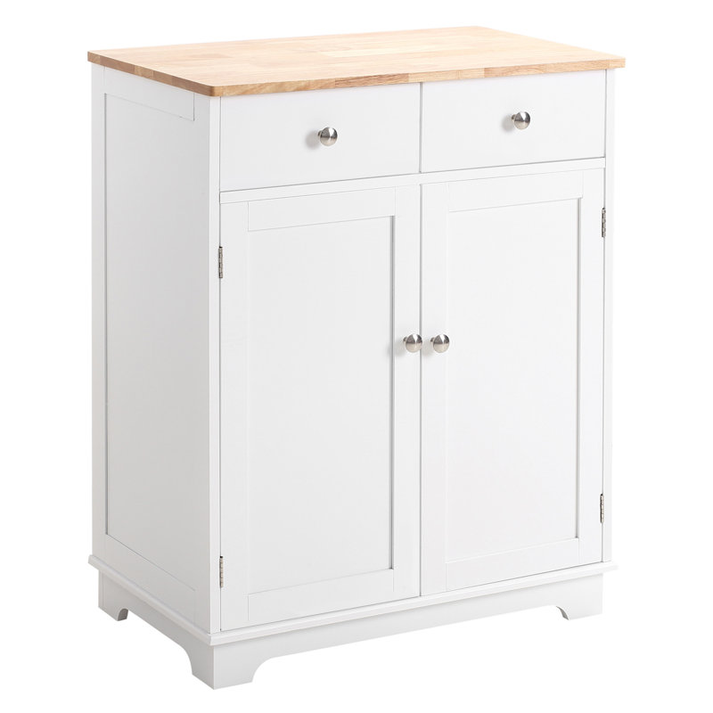 Strine 26.75'' Sideboard, White 1
