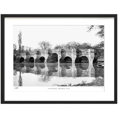 Stopham, Bridge 1914 by Francis Frith - Single Picture Frame Print