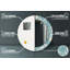 Huldar Glass Flat Wall Mirror