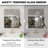 Vista 30 in. W x 36 in. H Rectangular Framed Wall Bathroom Vanity Mirror in Brushed Gold-2089628584-2089628597