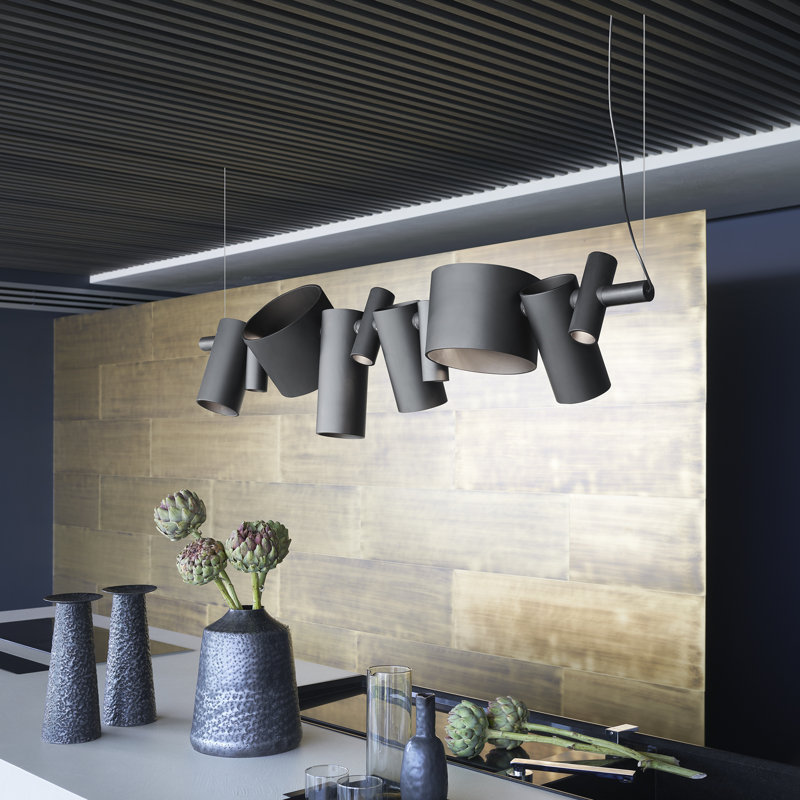 Dancing Queen 1 - Light LED Pendant, Gloss Gray