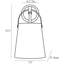 Ian 1 - Light Armed Sconce