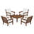 Vineyard 5-Piece Deep Seating Conversation Set-68603158-131211100