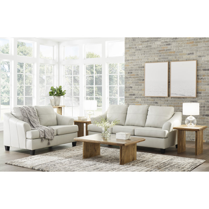Duante Loveseat, White