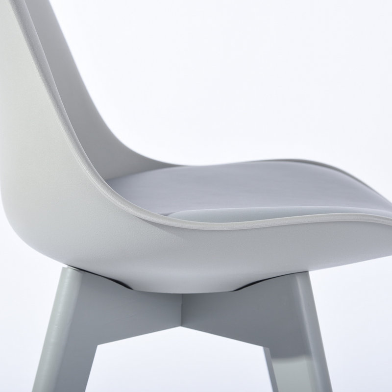 Abella 46cm H Upholstered Dining Chair, Grey