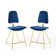 Ponder Counter Stool Performance Velvet Set Of 2 In Ivory