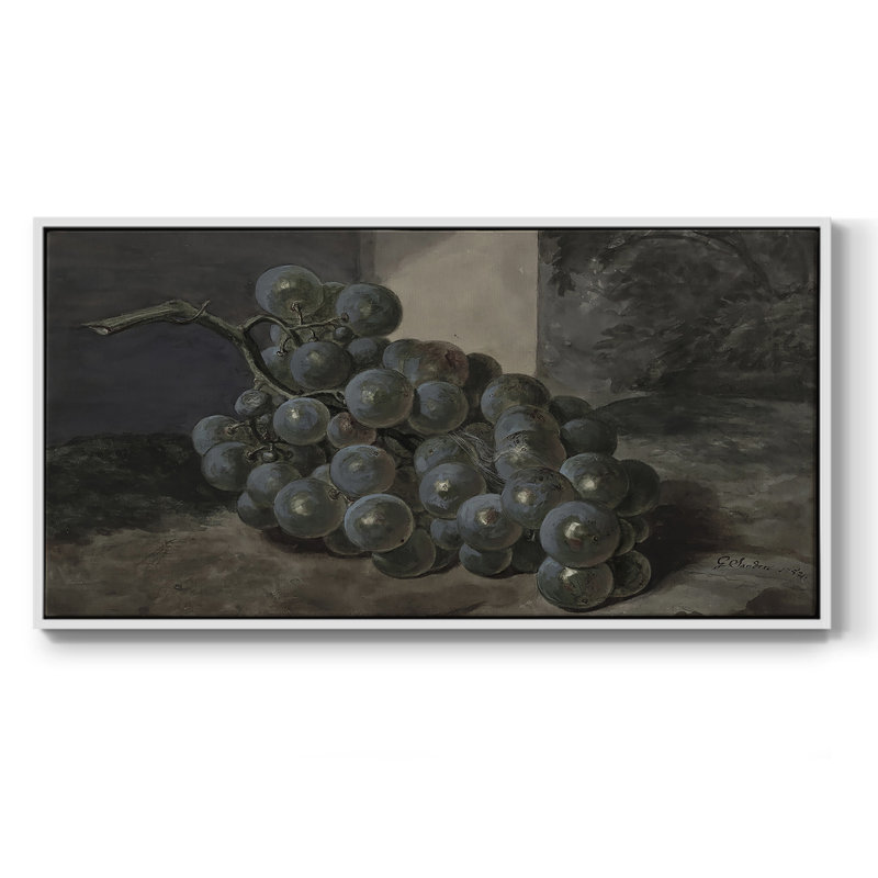 Botanical Series-CDXLVII - Toile tendue avec châssis encadré - Prêt à être accroché, H 21 po x l 41 po