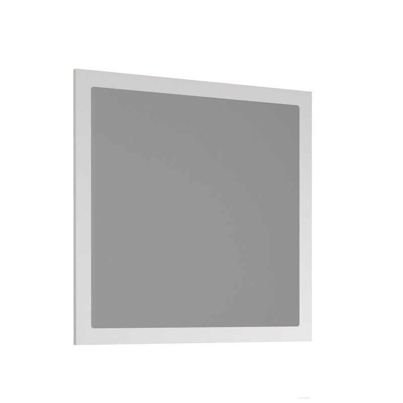 Miroir DAX Lakeside, 31,50 po x 31,50 po, Blanc