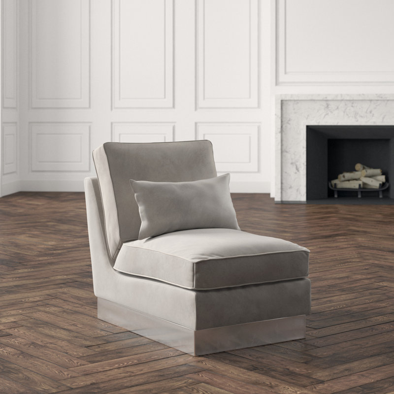 Oakland Leather Slipper Chair