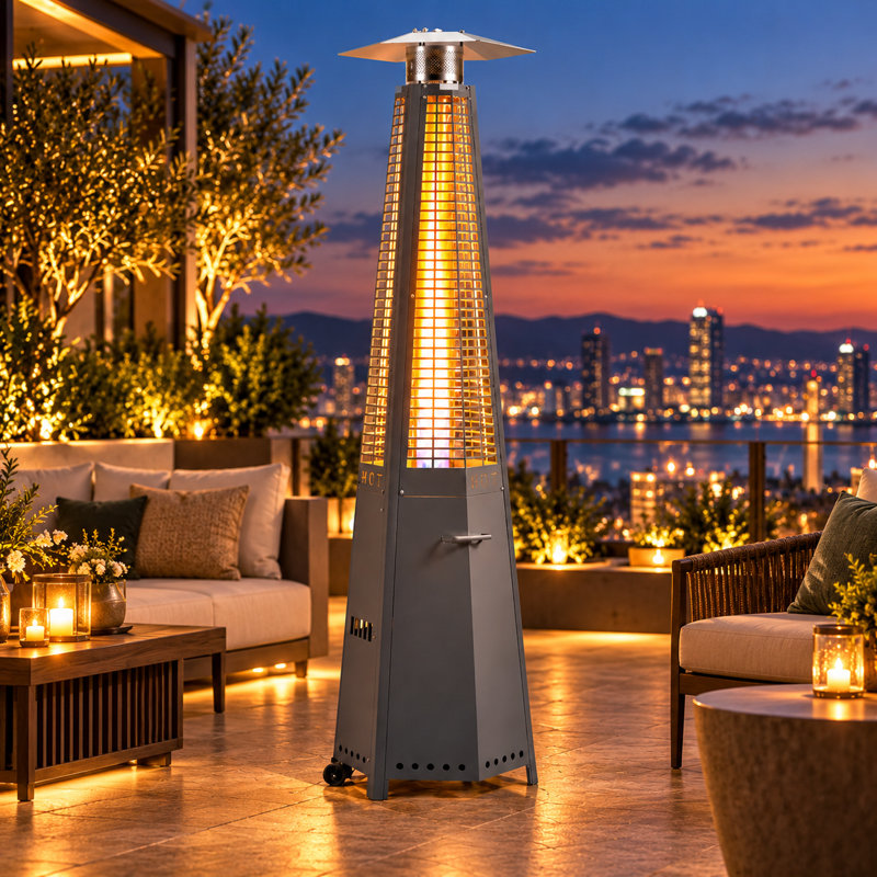 Standing Patio Heater, Hexagone