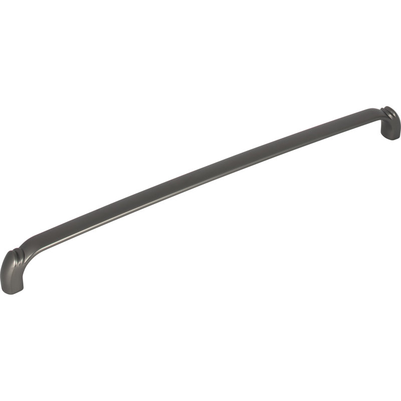 Pomander Bar pull, Ash Gray, 12" Center to Center