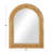 Albirda Solid Wood Arch Wall Mirror