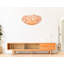 Lustre nuage transitionnel en acrylique à 1 lumière DEL blanc et orange-2147414305
