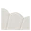 Structure de lit de jour rembourrée pleine grandeur avec dossier de forme basse et lit gigogne-987380303