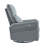 Power Swivel Rocker Recliner Chair For Adults, 270° Swivel Rocking Recliner Chair,Electric Small Recliners For Small Spaces, Single Sofa Recliner For Living Room, Bedroom,RV (Blue-Gray+270° Swivel)