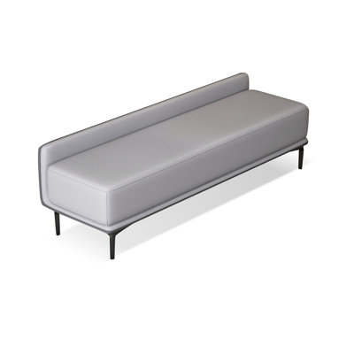 Banc avec revêtement