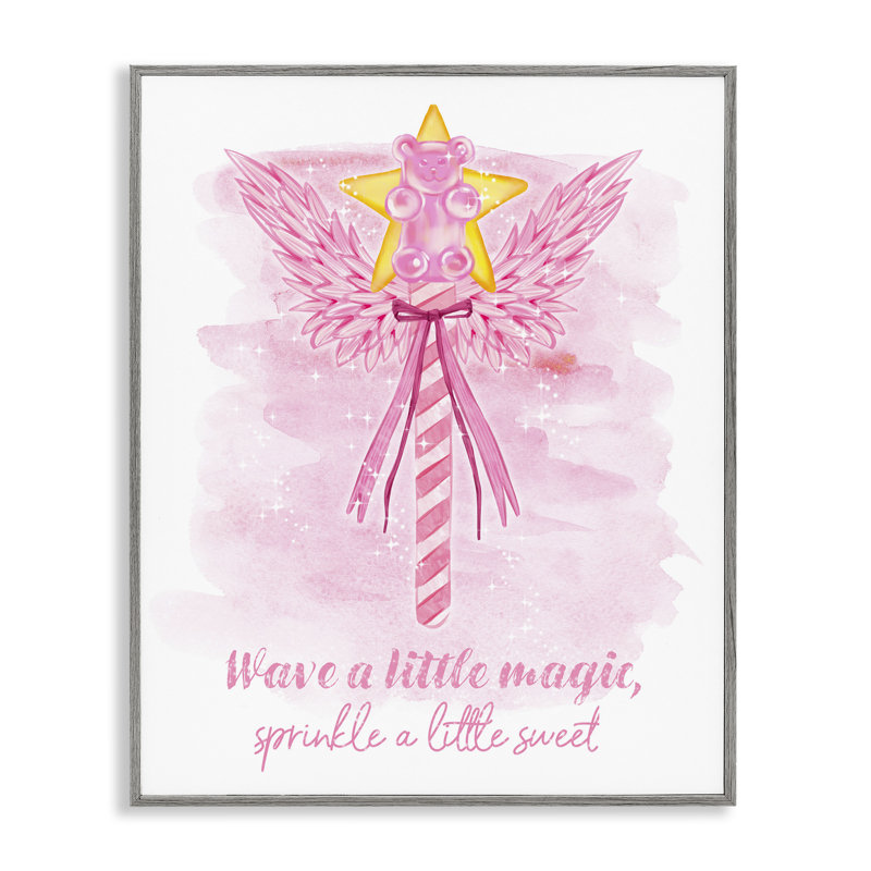 Sprickle Sweet Magic, art de la giclée encadrée par Ziwei Li, Estampe numérique Farmhouse, H 14 po x l 11 po