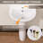 Ogonbrick 16.75'' Ceramic U-Shaped Bathroom Sink with Overflow