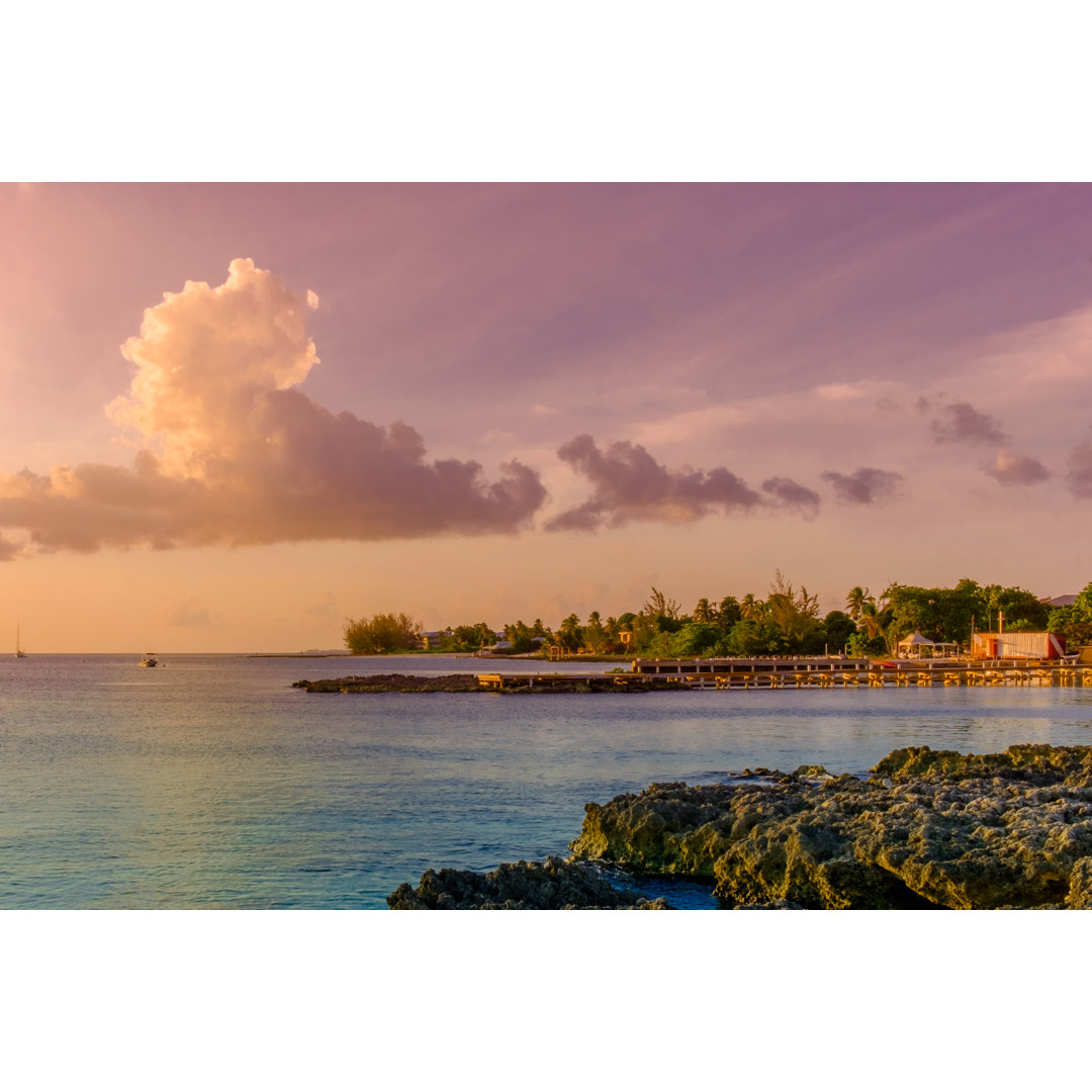 George Town Coast by Eric Laudonien - Wrapped Canvas Print