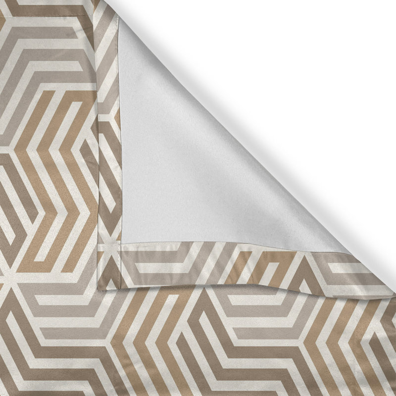 Semi Sheer Curtain Pair