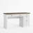 54" Brown Modern Fluted Executive Desk Wooden Writing Computer Table with File Drawers Storage Cabinet & Charging Station Home Office or Small Spaces-124664991