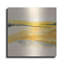 Wrought Studio 'Mist and Gold I' by Chris Paschke, Metal Wall Art, 12"x12"-773908574