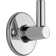 Universal Showering Pin Wall Mount for Hand Shower