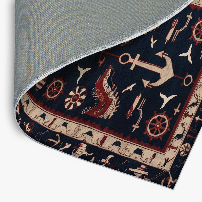 Tapis turc intérieur et extérieur gris, Rectangulaire 2 pi x 3 pi