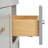Hamlet 42.25'' Bathroom Vanity with Carrara Quartz Top-94003724