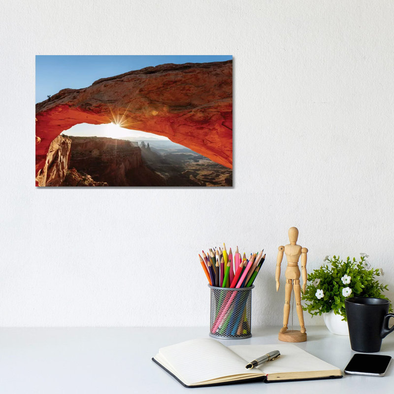 Mesa Arch At Sunrise II, Canyonlands National Park, Utah, USA by Matteo Colombo - Gallery-Wrapped Canvas Giclée on Canvas