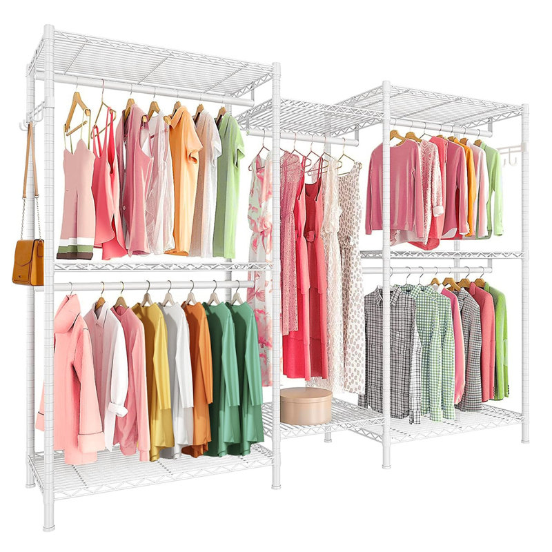187cm Closet System, White