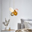 Colben Modern Colourful Glass Globe Pendant Light