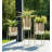 Metal Iron Planter Set With Textured Hammered Design And Modern Geometric Stands, Decorative Accent For Indoor Or Outdoor Display, Set Of 3-1084488045