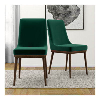 Ensemble de 2 chaises de salle à manger Kate Mid-Century