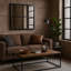 Jeip Metal Flat Wall Mirror