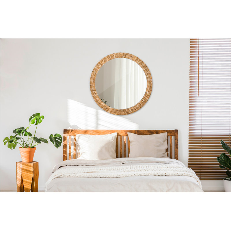 Huldar Glass Flat Wall Mirror