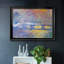 "Charing Cross Bridge", reproduction d'art encadrée sur toile par Claude Monet-95889316-95889319