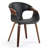 Lynnzee 18.11'' H Faux Leather Upholstered Armchair