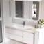 Armoire de salle de bain légère et luxueuse
