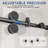 44-48 In. W X 74 In. H Single Sliding Frameless Anti-Collision System Shower Door With 1/4 In. Clear Glass-121564190