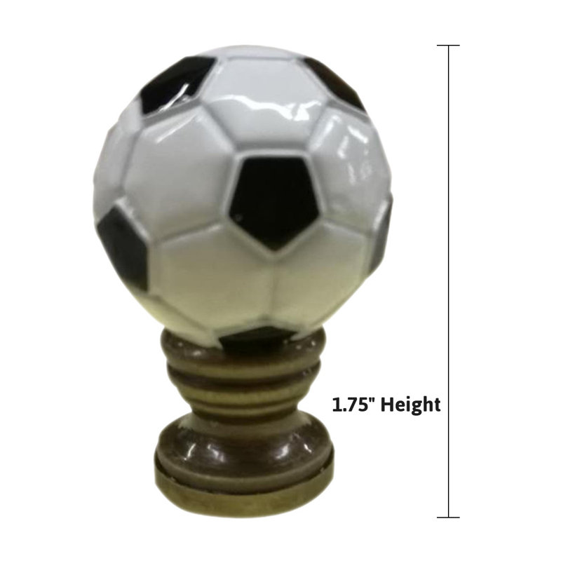 Alloy Soccer Ball Ceiling Fan Pull Chain