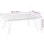 Chaise longue avec coussins 4 pièces Damita-918058801
