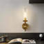 Appliques murales encastrées de luxe à 1 lumière et à intensité variable en verre doré (ampoule incluse)-828353009-839631095-848082655