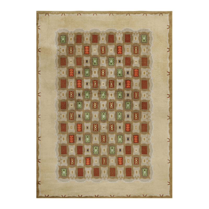 One-of-a-Kind 8'4”x11'4” Hand Knotted Area Rug
